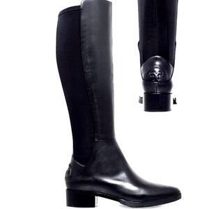 Tory Burch Caitlin Tall Black Boot